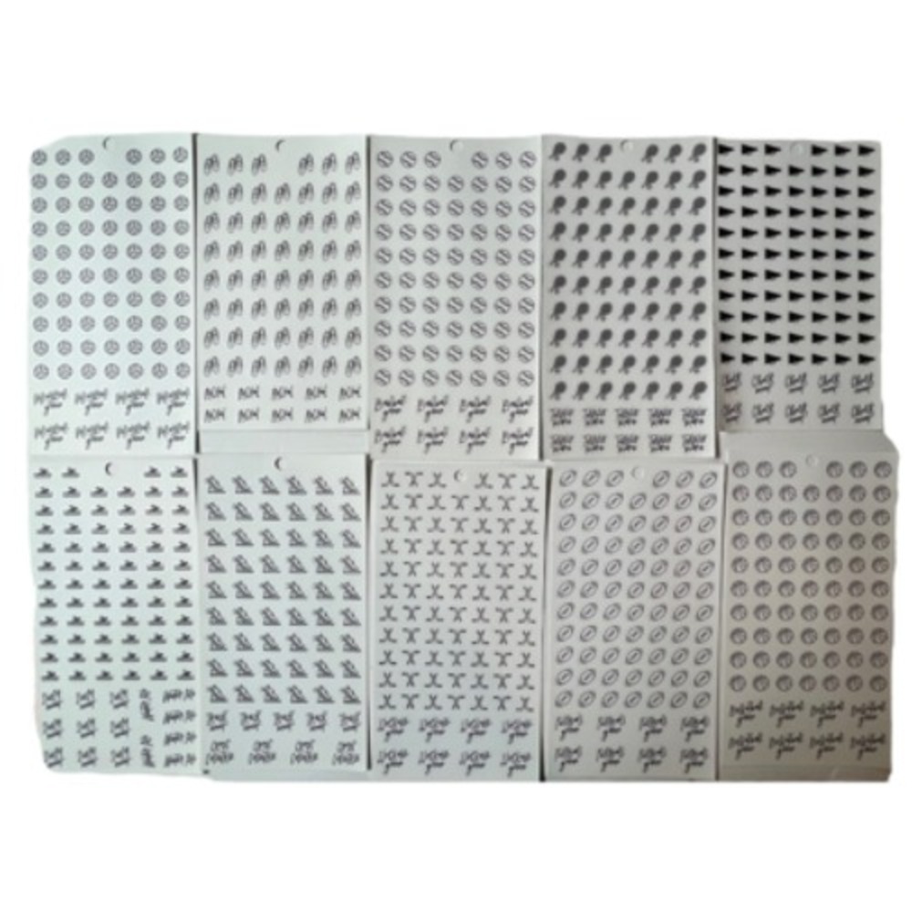 Assorted Sticker Sheets Mini Icons Fun Designs For Crafting‎ Scrapbooking